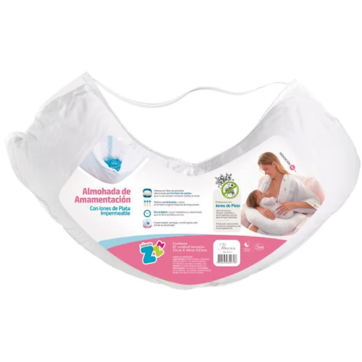 ALMOHADA FIBRASCA Z4107 AMAMENTACION BASICO BLANCO