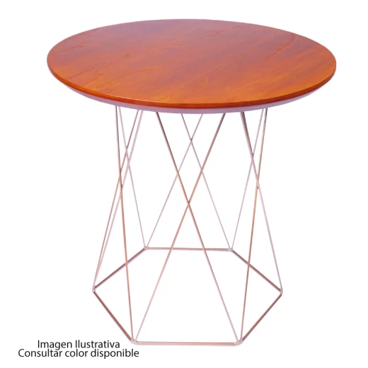 MESA CENTRO RED ACTIVA 3504 METALIC PINHAO B/NE 650