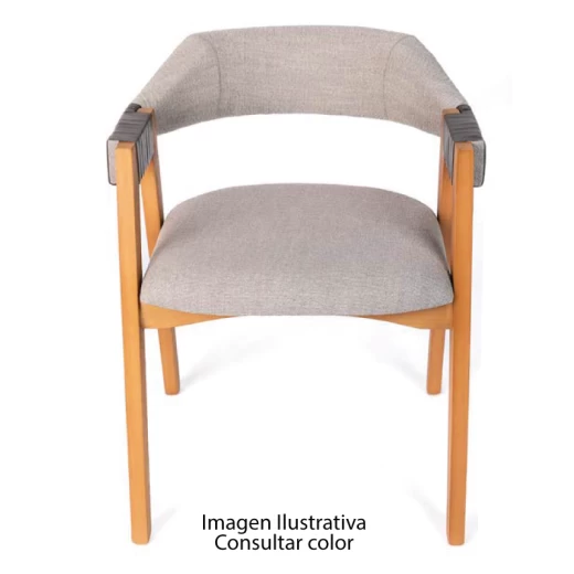 SILLA OCRE 616 LUGANO 4UDS BOUCLE 97