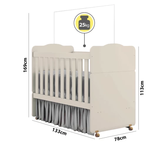 CUNA ESTRELA 19104 DULZURA BLANCO