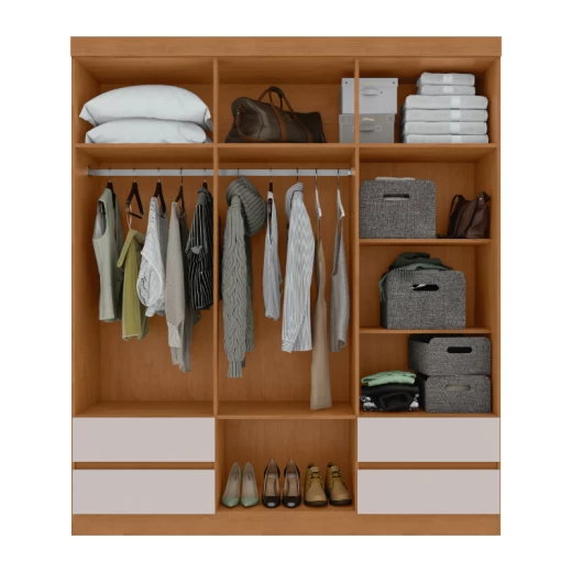 ROPERO LOPAS ZEUS 6P.C/ESP.AME CLEAN /OFF WHI