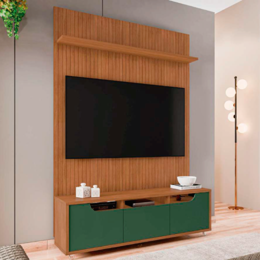 RACK+PANEL CASA D 35615/76144 JERSEY 2.20 CEDRO/VERDE O