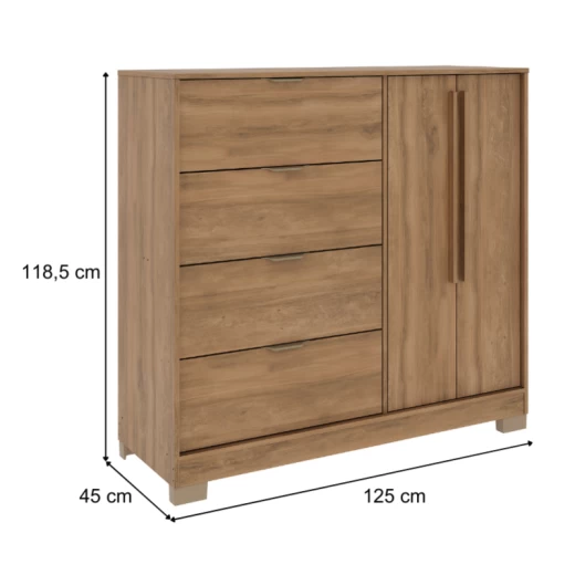 COMODA CARRA 1177 FREIJO AVELLANA