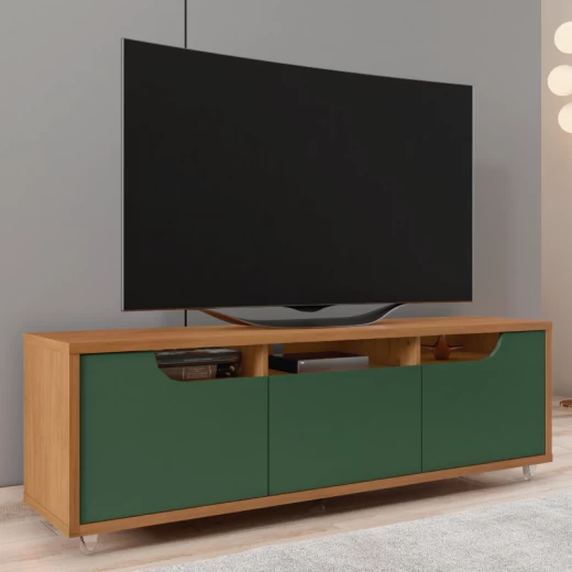 RACK CASA D 79615 JERSEY 1.60 CEDRO/VERDE OLIVA