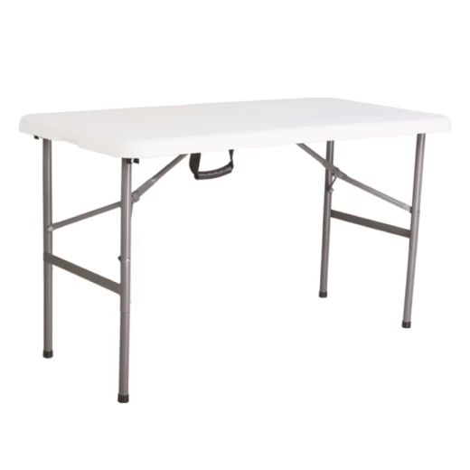 MESA PLEGABLE UNIQUE 1.20 BLANCO MPRB120