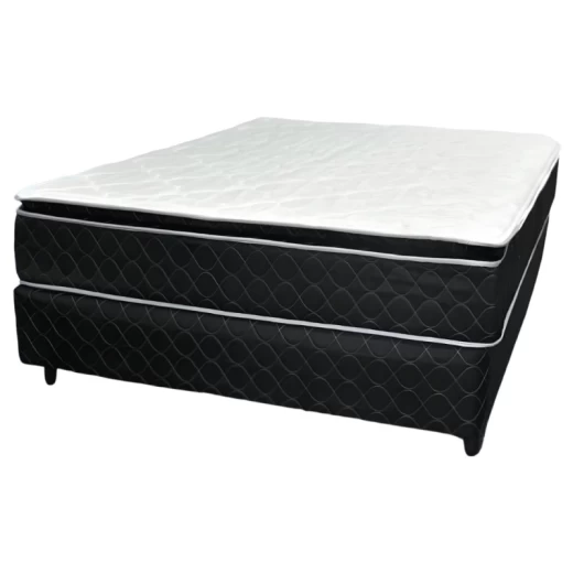 SOMIER KOALA DORMILON PT 160X200 NEGRO