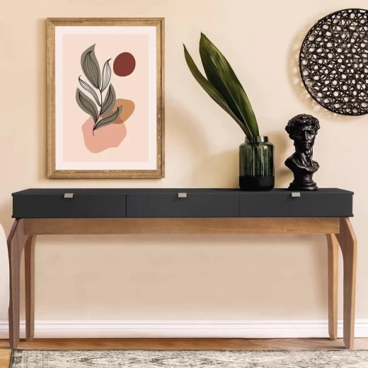 APARADOR AGILE 16121 PEGASI 1730X500 LACA NEGRO 3G