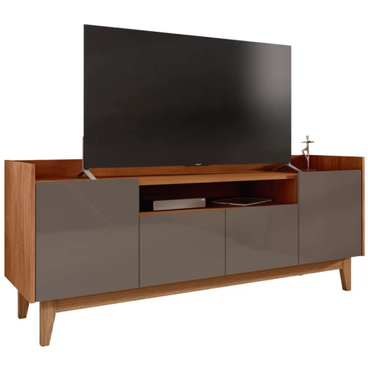 RACK CASA D 71588 ADRIA 1.58 CEDRO/CINZA PEROLA