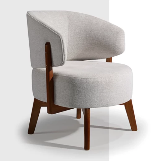 POLTRONA FIORI 2024-127 LOTUS PINHAO TEC 03-E