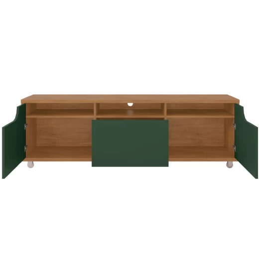 RACK CASA D 79615 JERSEY 1.60 CEDRO/VERDE OLIVA