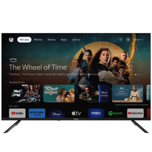 TV. LED TOKYO 85TVTOKUF85GTV GOOGLE TV SMART 4K FRAMELE