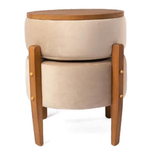 PUFF OCRE 497 VENEZA VMGRADE LINHO 78