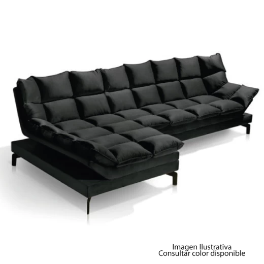 LIVING FB 35565 LUXOR 2.30 NOBUCK NEGRO 2+1CH