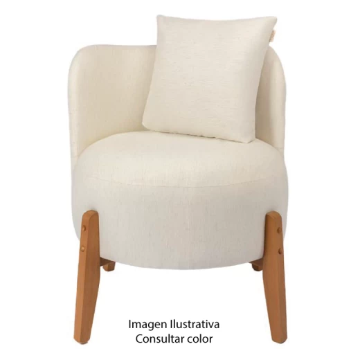 POLTRONA OCRE 491 MALAZA C/ALMOHADA CORANO 10 BOUCLE 97