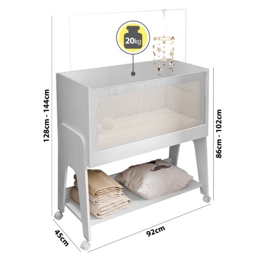 CUNA ESTRELA 21551 BEDSIDE MULTIFUNCION AMORE BL