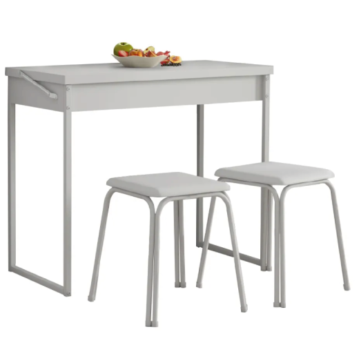 MESA PLEGABLE CARRA 1590 2 TAB. BLANCO