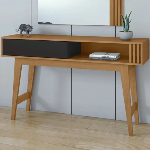 APARADOR LOPAS ALDO 74677639 2PT AME CLE/PRETO FOSCO