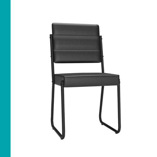 JGO DE COMEDOR CARRA ALMERIA 1597 6S 1736 NEGRO