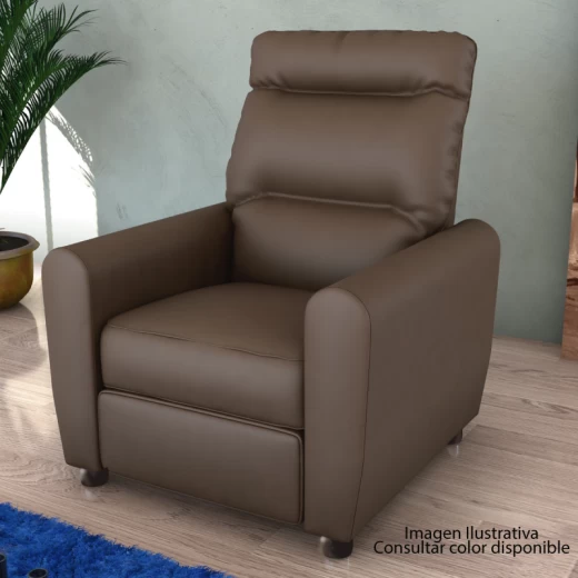 POLTRONA MX 44 POLL TEL F426 MARRON