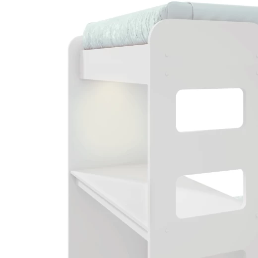 CAMA BELICHE LOPAS OLGA 0.90 C/LED BLANCO 5128