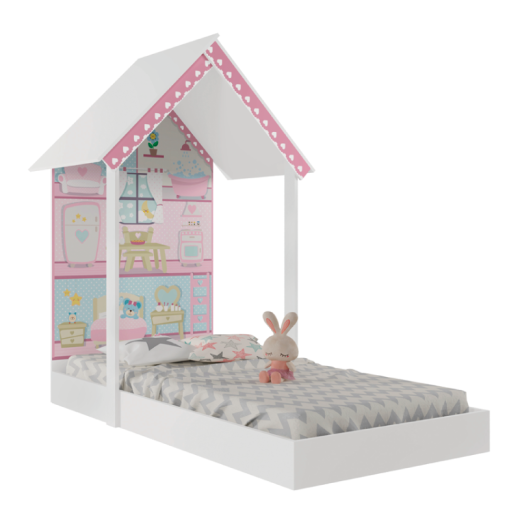 MINI CAMA ESTRELA 20721 CASA DE MUÑECA MONTESSORIANO BL