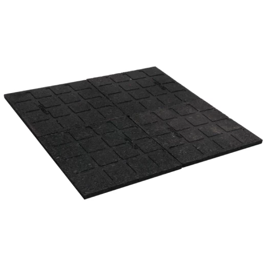 PISO DE GOMA AC2212 BRAVO 500X500X2 DE GOMA