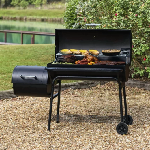 PARRILLA AMERICAN GOURMET 1280 AHUMADOR A CARBON