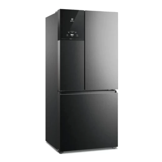 HELADERA ELECTROLUX IM8B MULTIDOOR 633 LTS NEGRO INVERT
