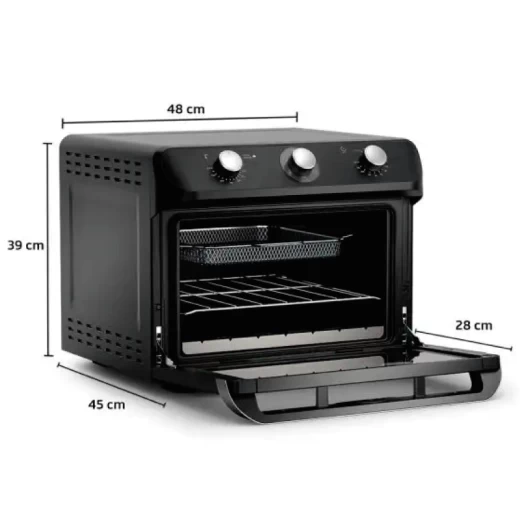 HORNO MUELLER 3 EN 1 MFB35G 35 LTS NEGRO