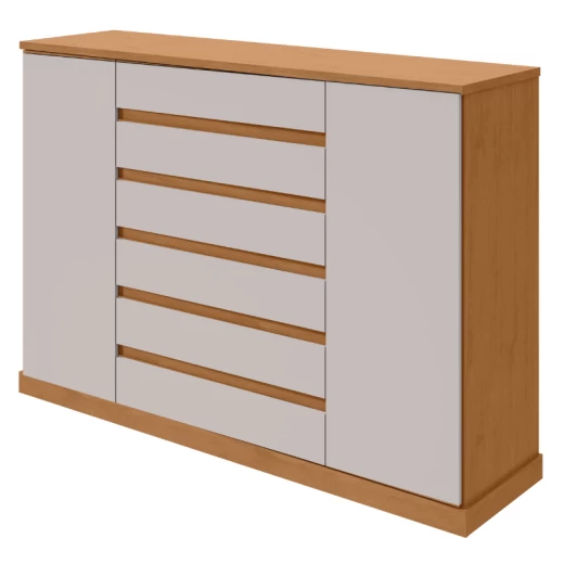 COMODA LOPAS VEDRA 7CAJ2PTAS AMENDOA CLEAN /OFF WHITE 7