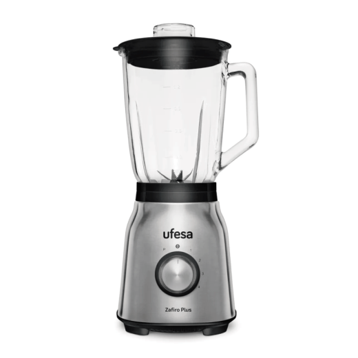 LICUADORA UFESA BS4860 ZAFIRO PLUS 1250 W INOX VASO VID