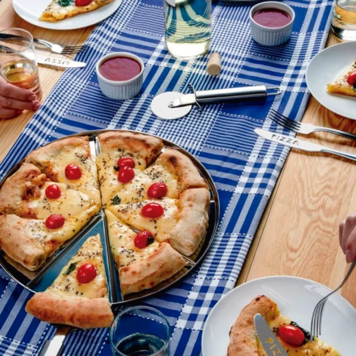 ASADERA P/PIZZA TRAMONTINA TA61744/300 30CM C/DIVISORIA