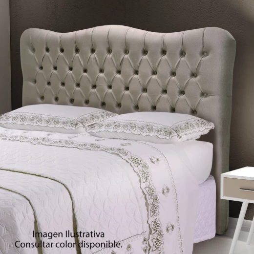 CABECERA MS 56 SEVILHA 1.95 T15202 B/CRISTAL GRIS