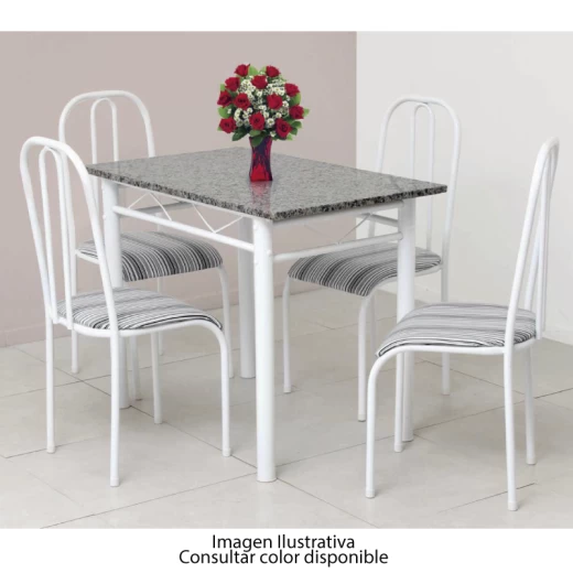 JGO QUALITY 1.20 MADRI BR 4/S BX FLORAL PRETO K20