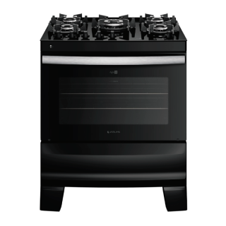 COCINA ATLAS AGILE UP GLASS 5H NEGRO