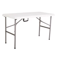 MESA PLEGABLE UNIQUE 1.20 BLANCO MPRB120