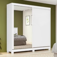 ROPERO LOPAS ZEINE 2P 1PC/ ESP BLANCO