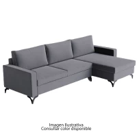 LIVING BURITI SEVILHA 2.40X1.45MT AA163 BEGE