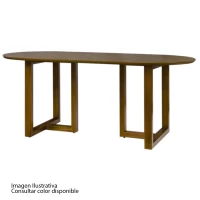 MESA AGILE MALI 16135 2200X1100 PINHAO/ FENDI NOBRE