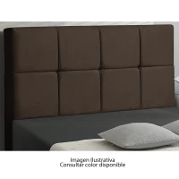 CABECERA EMMA ROMA 160X126X12 T.SD BEGE