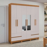 ROPERO LOPAS ZEUS 6P.C/ESP.AME CLEAN /OFF WHI