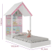 MINI CAMA ESTRELA 20721 CASA DE MUÑECA MONTESSORIANO BL