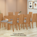 JGO LOPAS MESA 2.00 8 SILLAS ATHENAS FRASSINO T495