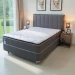 SOMIER KOALA PREMIUM PLUS 160X200 + CABECERA PT GRIS
