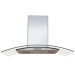 CAMPANA TOKYO VIDRIO CURVO INOX TOKYO CURVED90 5/6H