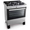 COCINA MUELLER 5H PIACERE VETRO MFV5BF NEGRO C/ENC