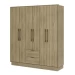 ROPERO CARRA 1138 6P2C LEGNO