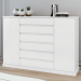 COMODA LOPAS VEDRA 7CAJ2PTAS BLANCO 764138