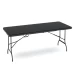 MESA PLEGABLE UNIQUE 1.80 NEGRO MPN180