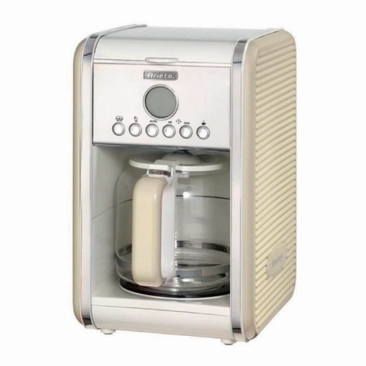 CAFETERA ARIETE 929/795 CREMA/BEIGE C/RELOJ DE PROGAMAC